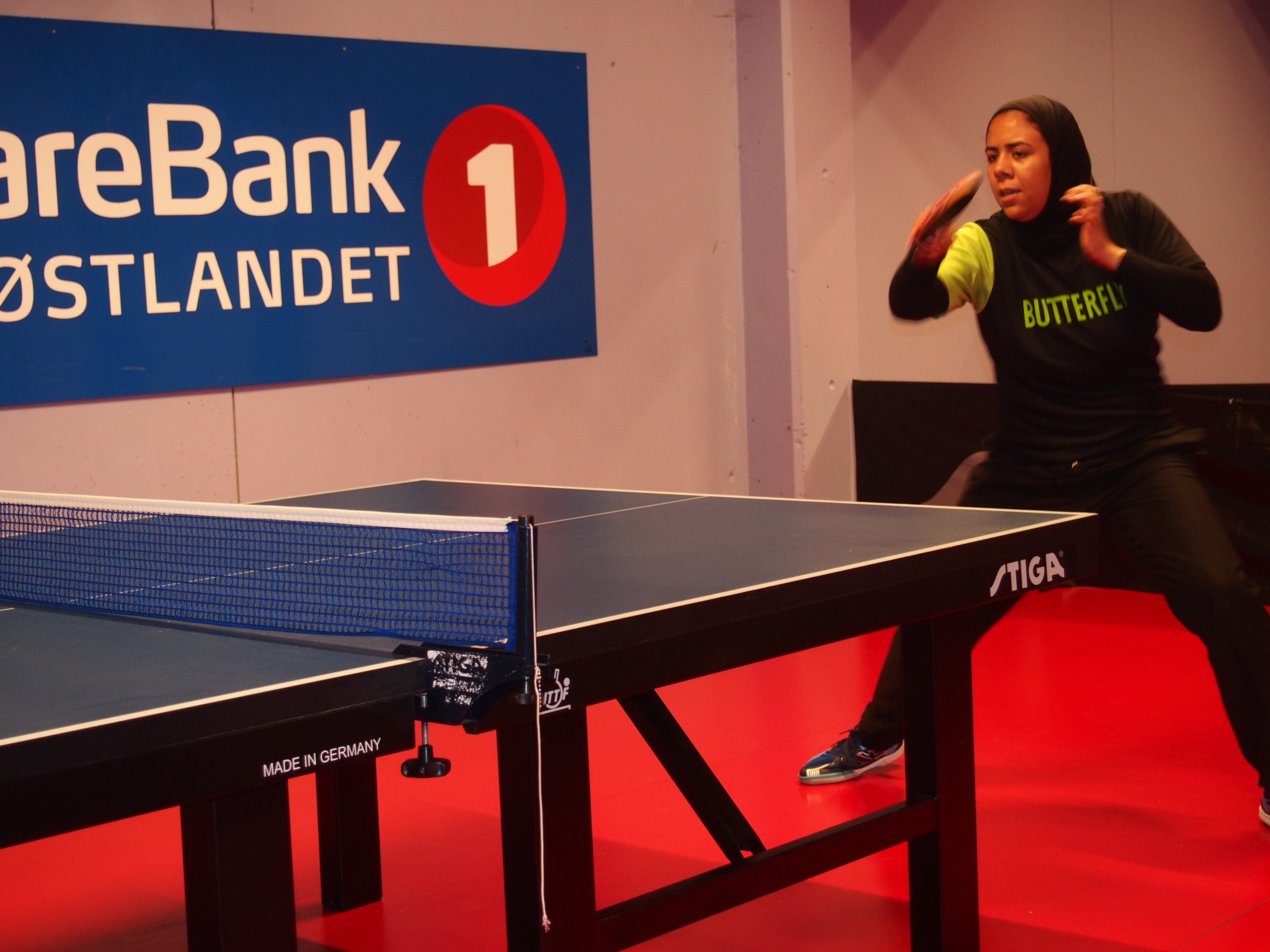 21.10: Mariam på første trening